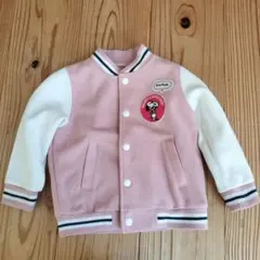 ユニクロスヌーピー刺繍スタジャン風ジャケット