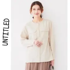 UNTITLED パッチ＆フラップシャツ