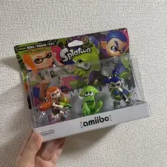 Nintendo Splatoon amiibo 3体セット。b
