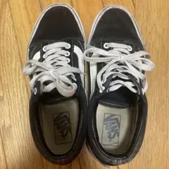 レディース　Vans ブラック　ホワイト スニーカー