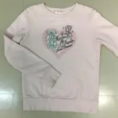 メゾピアノのトレーナー　140㎝　ピンク