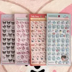 【正規品】ボンボンドロップシール　mini キティ　クロミ　マイメロディ