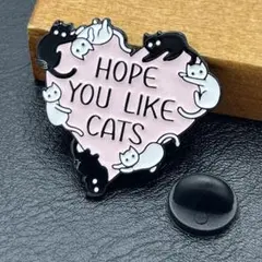 PN108 ラペルピン 猫 キャット ピンバッジ ブローチ ピンブローチ ピンズ