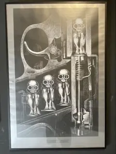 HR GIGER MUSEUM POSTER NECRONOM IV - メルカリ