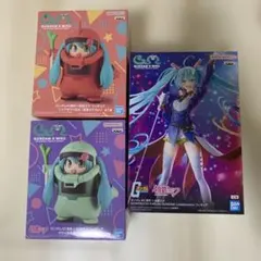 ガンダム45周年×初音ミク ザクぐるみ フィギュア ３個セット
