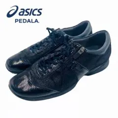 【美品】アシックス ペダラ サイドジップ コンフォート ウォーキングシューズ