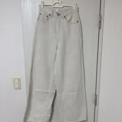 MOUSSYワイドデニム23インチお値下げ中