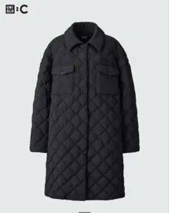 uniqlo c パフテックオーバーサイズキルトコート