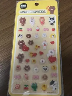 LINE FRIENDS PUKUPUKU SEAL ステッカーのサムネイル