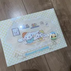 くら寿司 シナモロール 缶バッジ クリアファイル