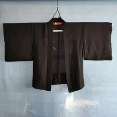 黒の刺繍入り羽織