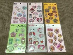 セリア ディズニー ウォーターシール 6点 【在庫ラスト1セット】