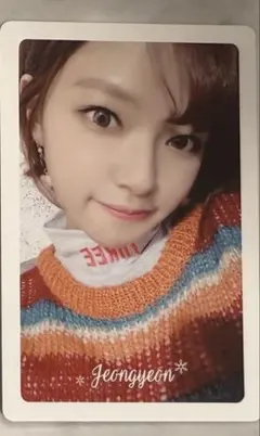 TWICE ジョンヨン JEONGYEON トレカ