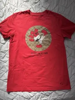 ミッキー　ディズニーコラボ　coach Tシャツ XSのサムネイル