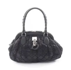 美品 Dior ディオール カナージュ ハンドバッグ ミニボストン 金具 y2k