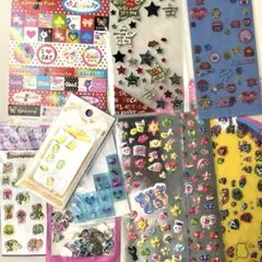 平成レトロ　シールまとめ売り　10点　90年代