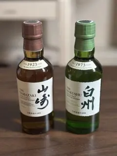 サントリー シングルモルトウイスキー 山崎 白州　180ml 2本セットのサムネイル