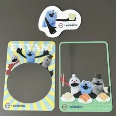 パペットスンスン×スシロー コラボグッズ3種セット