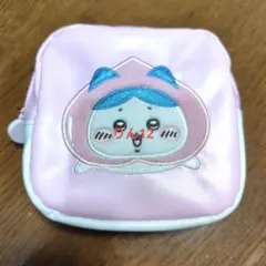 ハチワレ　ちいかわ　ポーチ　ピンク　メイク
