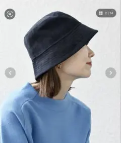 【SHIPS any】美品 バケットハット ONE SIZE ブラックのサムネイル
