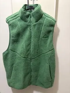 adidas ボアベスト　グリーン　新品