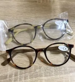 老眼鏡 +1.50 レディース　2点