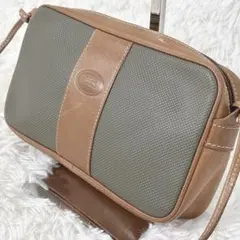 ロンシャン　カメラバッグ　ミニショルダー　レザー　PVC