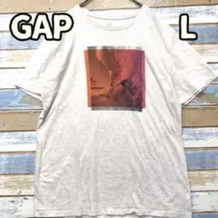 GAP プリントTシャツ サーフィン クルーネック カジュアル 半袖【う650】