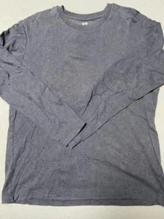 k*t様 ユニクロソフトタッチコットン 長袖Tシャツ Lサイズ ネイビー