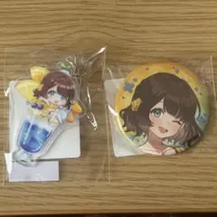 にじさんじ あやかき 缶バッジ 司賀りこ2個セットHanabiyori - メルカリ