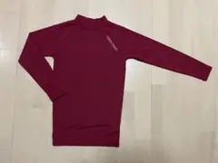 インナー サッカー 150㎝ 赤 ワインレッド