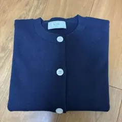 SLOBE IENA ダブルフェイスクルーカーディガンのサムネイル