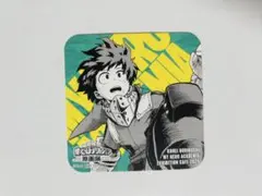 ヒロアカ 原画展 カフェ 緑谷出久 特典コースター