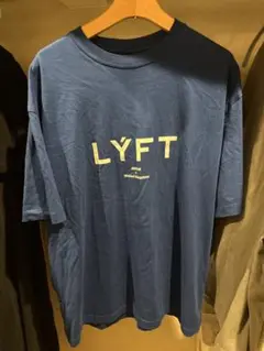 美品　LYFT 青 Tシャツ Lサイズ