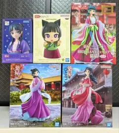 【 薬屋のひとりごと 猫猫 フィギュア 5種5体セット】々