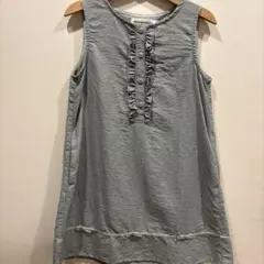 BeBe Petits Pois Vert 子供半袖ワンピース 120cm