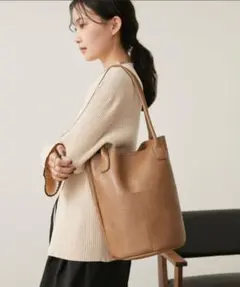 Aunt Marie's アウトポケットバケツトートバッグ