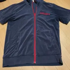 adidas ネイビー フルジップジャケット L