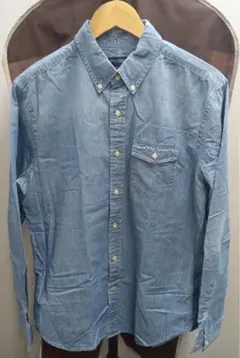 (S021)AMERICAN EAGLE デニム長袖シャツのサムネイル