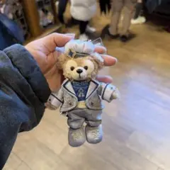 20日新作‼️上海ディズニーランド10周年　ダッフィーぬいぐるみキーチェーン