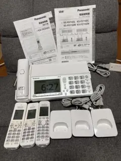 265111 パナソニック デジタルコードレスFAX KX-PD550DL-N - メルカリ