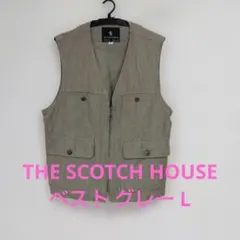 THE SCOTCH HOUSE ベスト グレー Lのサムネイル