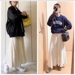 JOURNAL STANDARD relume ホワイトレースロングスカート