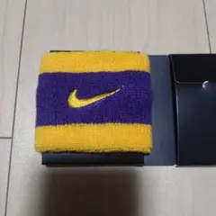NIKE　リストバンド　イエロー×パープル　730のサムネイル