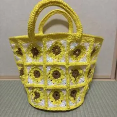 ひまわり 花束バッグ sunflower - メルカリ