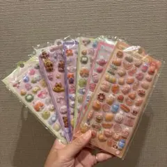 BONBON DROP 立体シール 6枚セット