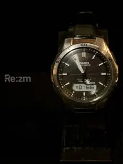 【稼働品】CASIO wave ceptor WVA-M640 電波ソーラー