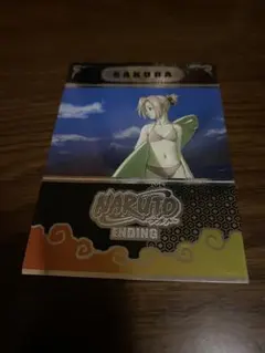 ナルト エッチングカード サクラ 水着 エンディングカード アマダ