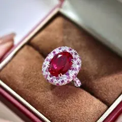 タイジュエリー 最上級ラボグロウン ロイヤルブルーサファイア8.35CT 