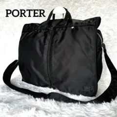 【希少】PORTER ポーター タンカー ショルダーバッグ 2way ブラック